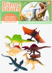 Sæt med dinosaurfigurer 6 stk.
