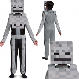 Børnekostume MINECRAFT Skeleton (4–6 år, 110–122 cm)