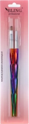 Neglebørster til nail art BLING Professional - 2 stk Havfrue
