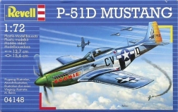 Model af fly P-51D Mustang