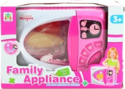 Børne-mikrobølgeovn på batterier