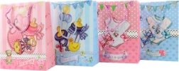 Gavepose til baby 3D, papir 18 × 23 × 8 cm