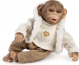 Realistisk babyabe med blødt krop 32 cm