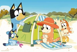 Trefl puslespil BLUEY maxi 24 brikker – En skøn dag