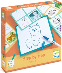 Djeco tegnesæt Lama & Co