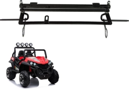 Foraksel med ophæng til køretøj