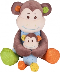 Bigjigs Baby plysbamse-abe Cheeky – stor