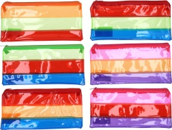 Mappe med lynlås 20,5 x 10 cm