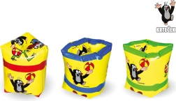 Oprullelige ærmer med motivet Krtek