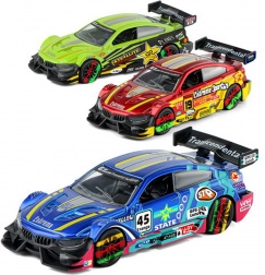 Metal racerbil 11 cm