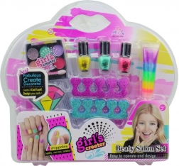Kosmetiksæt og negleværksted til børn MaDe