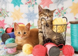 Puslespil Bløde Garnnøgler 1000 Brikker