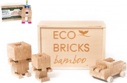 Træbyggesæt 145 stykker i en æske