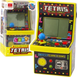 Mini arkadespil Tetris gul retro