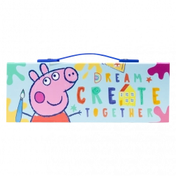 Peppa Pig kreativt kunstsæt