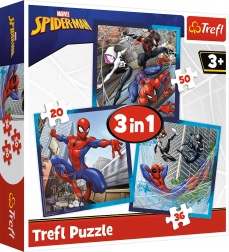 Puslespil 3-i-1 Spider-Man Edderkoppens venner