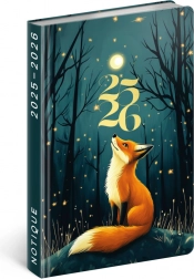 Dagbog 18-måneders Petito Ræv 2025/2026