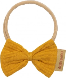 pandebånd til babyer new baby musselin sennepsgul