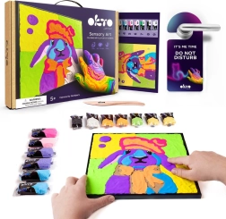 Okto kanin – kreativt lærredsmalersæt 30 × 30 cm