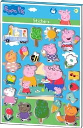 Sæt klistermærker Peppa Pig – 6 ark