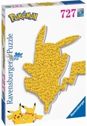 Puslespil silhuet pikachu 727 brikker ravensburger