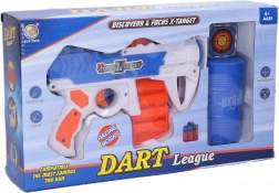 Pistol med skumammunition