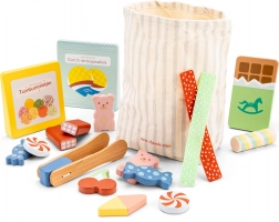 Træslik-sæt med taske og tænger