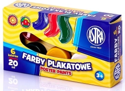 Temperafarver Astra 6 x 20 ml