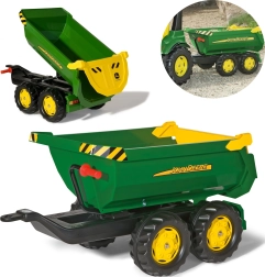 Børneanhænger med tippelad JOHN DEERE ROLLY TOYS halfpipe