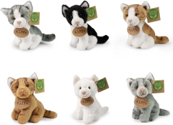 Plysbamse-kat 14 cm ECO Friendly – eksklusiv siddende killing