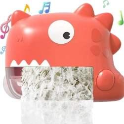 WOOPIE dinosaur-skumgenerator til bad – orange