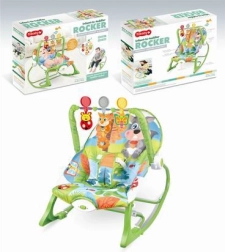 Liggestol med vibrationer grøn egern