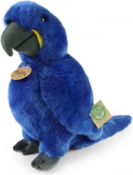 Plys papegøje ara hyacint 25 cm miljøvenlig