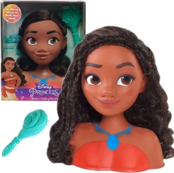 Stylinghoved DISNEY PRINCESS VAIANA (MOANA) med børste
