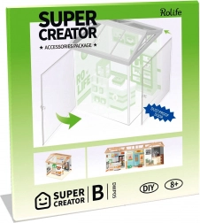 støvdør til miniaturer super creator – type b