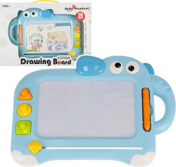 Tegnetavle elefant til børn