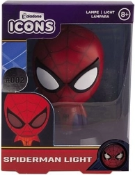 Dekorativt lysende Spiderman figur