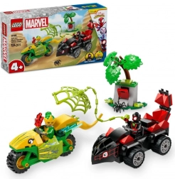 LEGO SPIDEY og hans fantastiske venner: dino-forfølgelse med Spin og Electro (4+, 124 dele)