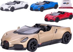 Kinsmart Bugatti Mistral metalmodel 1:36 med åbningsbare døre