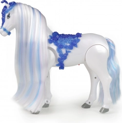 Elektrisk hest med børsteligt hår Vinterriget