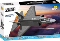 Byggesæt af fly F-35A Lightning II “Husarz” 1:48 (COBI, 605 klodser)