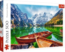 Puslespil 500 brikker – Lago di Braies, Italien TREFL