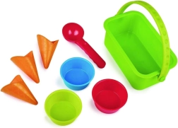 Hape is-sæt med sandforme