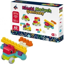 Små Geniers Klodser Soft – 62 dele