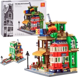 Byggesæt verdens arkitektur – BBQ-restaurant Paris 1922 dele