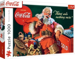 Puslespil 1000 TREFL Coca‑Cola Gaver fra Sankt Nikolaus