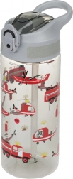 Tritan drikkeflaske med sugerør Redningsfolk 500 ml