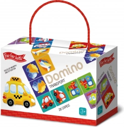 Far Far Land Domino med billeder - Transport
