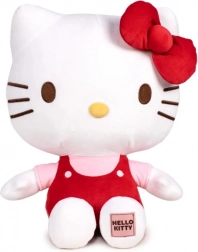 Plysdyr Hello Kitty 20 cm rød