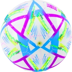 Gummibold lilla med markante mønstre 24 cm